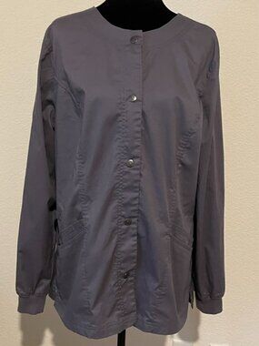 Women's Beyond Scrubs Snap up Jacket Size Large